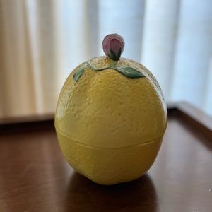 Larry Laso for Mikasa Lemon Jar